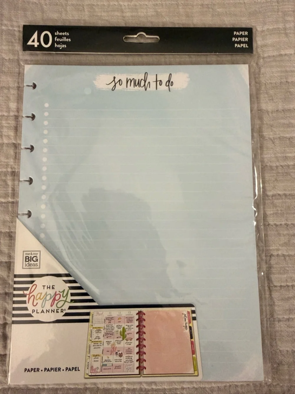The Happy Planner Light Blue 
